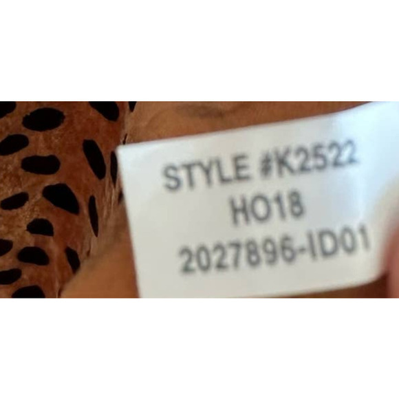 Madewell Velvet Wrap Dress in Leopard Dot Black Brown Size XS - Picture 5 of 9